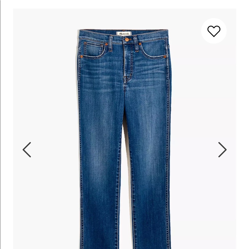 Brand New Madewell Stovepipe Jeans